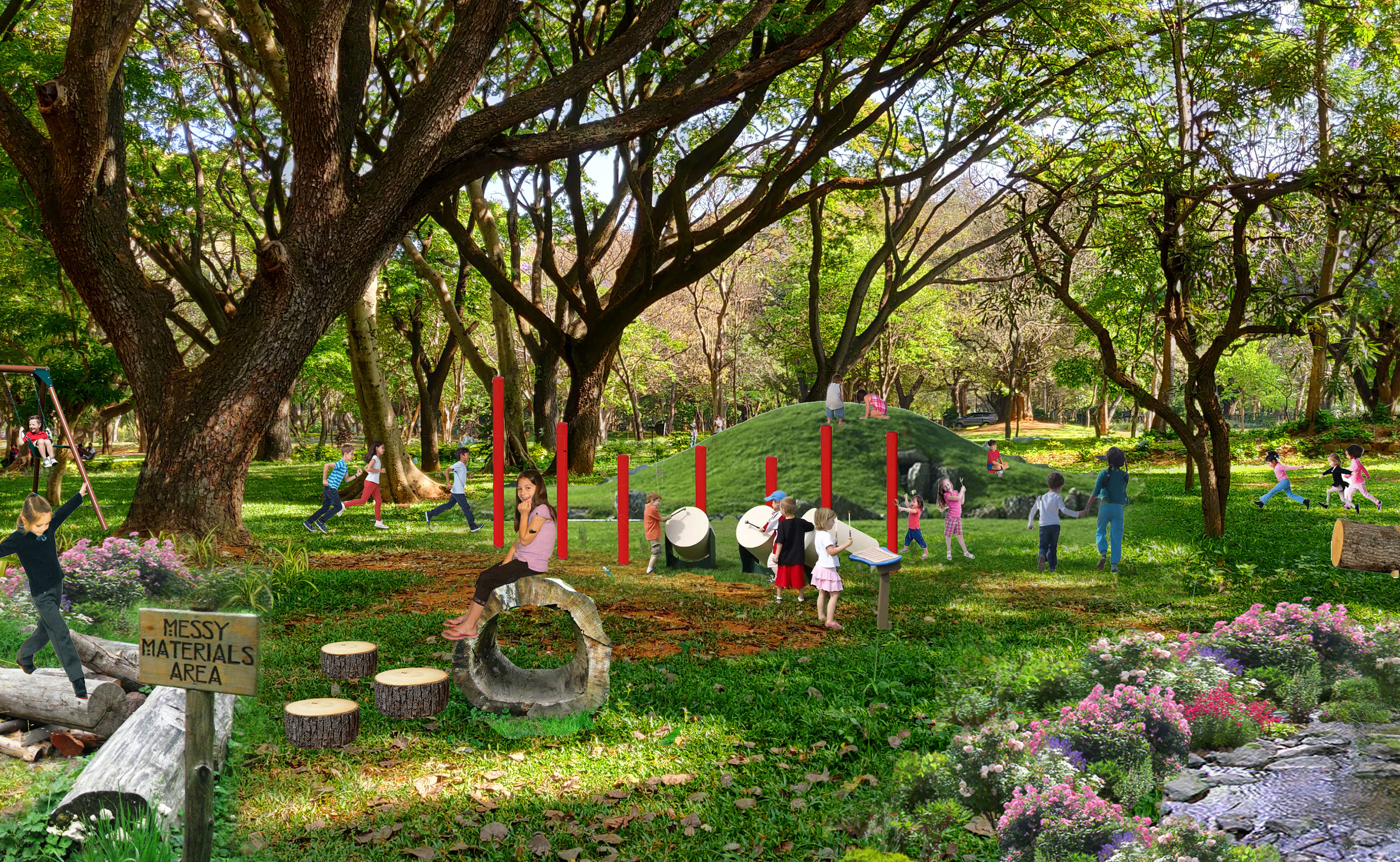 Kids Play Area in Cubbon Park